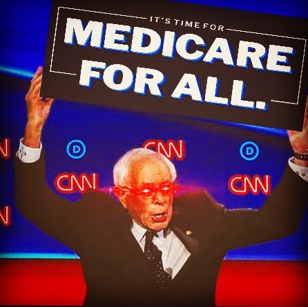OurRevUMass's tweet photo. @TimRyan He's yelling because he's tired of your nonproposals. #Bernie2020 #MedicareForAll https://t.co/Y3G1JyxW16