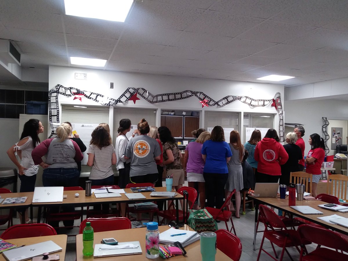 Oak Grove had its first STEAM Kick Off today! We did a Write the Room activity to go through the STEAM standards and brainstorm action ateps to meet that standard! We are....OAK GROVE! @oges_faa <a href="/CCSD_PD/">Prof Dev</a> #ccsdilsimpact <a href="/Polito_CCSD/">Ashley Polito</a>