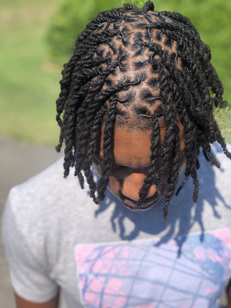 ShaiquandaJ's tweet photo. Since I never promote my business on Twitter, here goes. I’m Shaiquanda James aka Shaq and I’m an aspiring loctitian at Fayetteville State University https://t.co/MMDXPUYESh