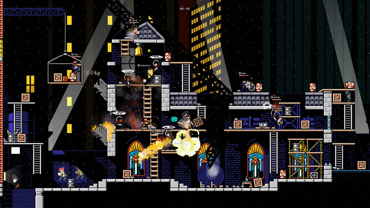MythoLogicInter's tweet photo. Attention superfighters!
Superfighters Deluxe 1.3.0 is OUT NOW! We hope you'll enjoy the new campaign and maps, as well as the deadly Streetsweeper!
https://t.co/zWLxgW9kF3
As always, you can discuss the latest update on our forum:
https://t.co/r3ogqqu0Gm
#SuperfightersDeluxe https://t.co/VUKCtVtL7X