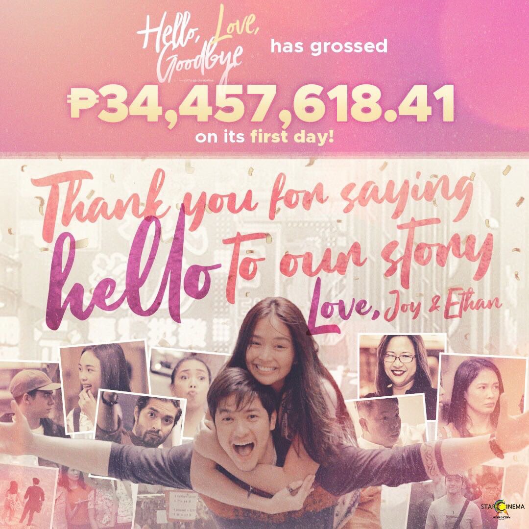 Congratulations #HelloLoveGoodbyeBlockbuster !!! #Hellothankyoupo