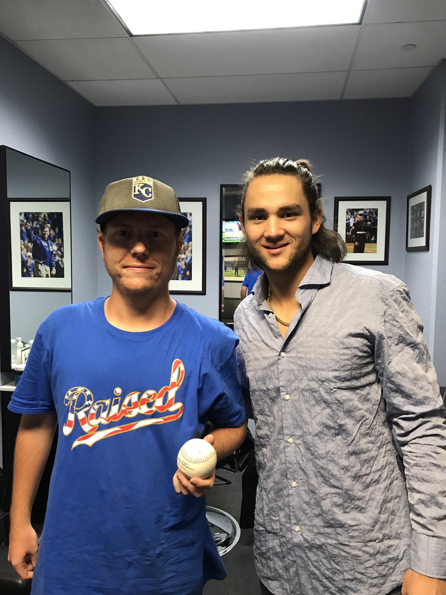 Ben Wagner on X: Bo Bichette gets his first MLB home run ball