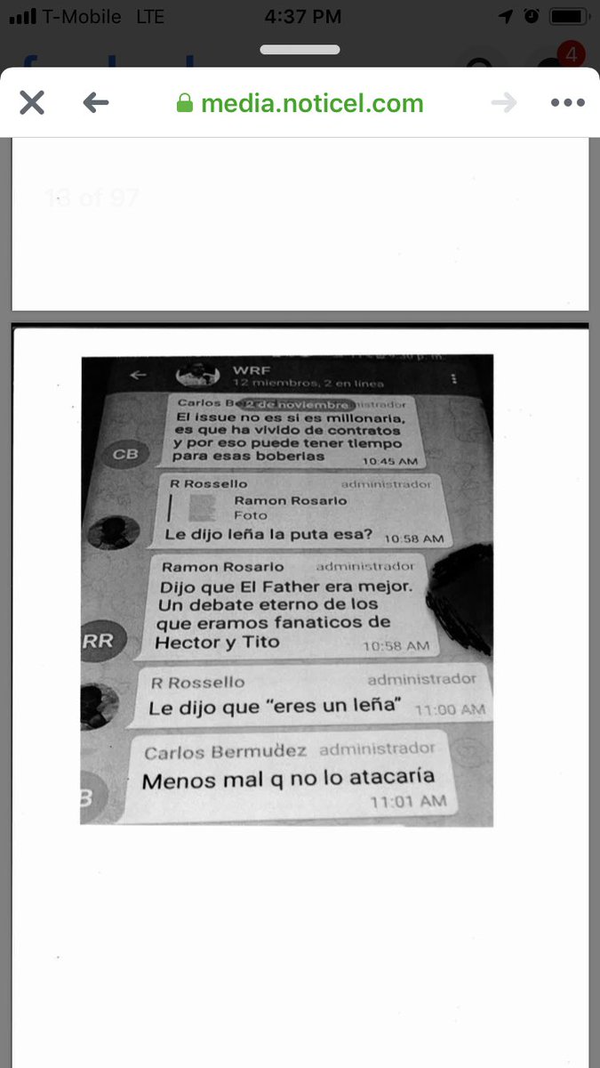 Nebyros's tweet photo. @AlexandraLugaro Que te parece lo ultimo de hoy donde el honorable @ricardorossello te tilda de puta? Que indignante, pero ya no conmovedor.. https://t.co/vSBcPNOIL9
