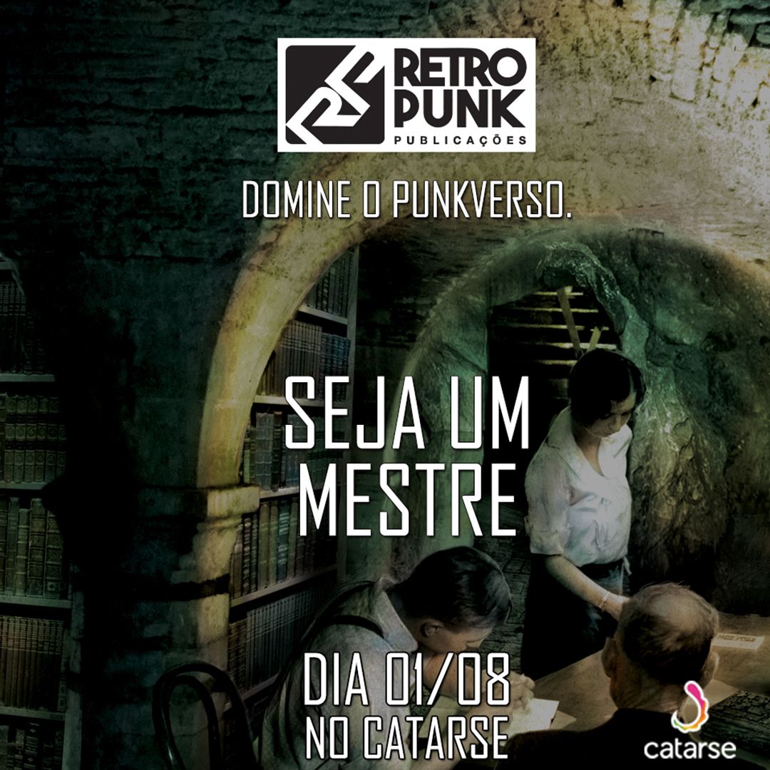 RetroPunkGD's tweet photo. Todas as ferramentas estarão em suas mãos. Como você irá utilizá-las para dominar o Punkverso?
Quer ser um Mestre?
Fique ligado.
Dia 01/08 o financiamento recorrente da RetroPunk no Catarse.
#punkverso #rpg #savageworlds #rdc #retropunkgd #hda #ww2  #lankhmar #mouseguard #catarse https://t.co/qL1tfP5y9q
