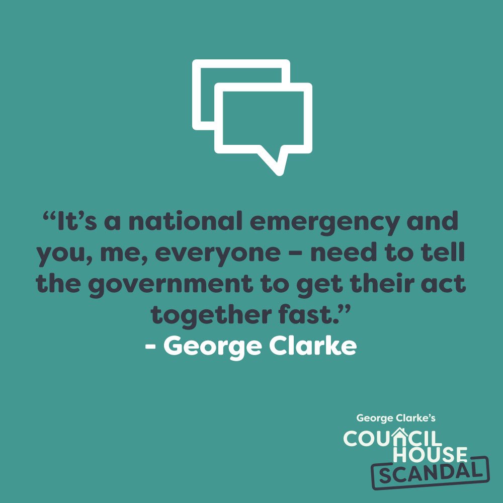 George Clarke's Council House Scandal tweet media
