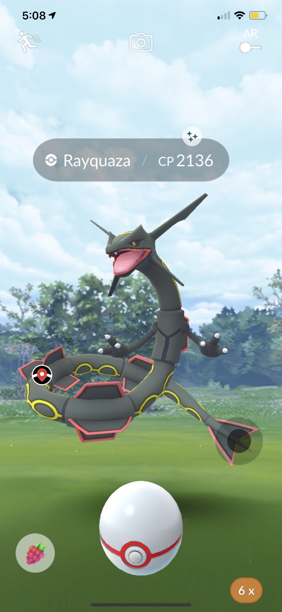 Shiny Rayquaza 🐉✨🩶🔥 #shinyrayquaza #pokemon #pokemongo #pokemoncomm