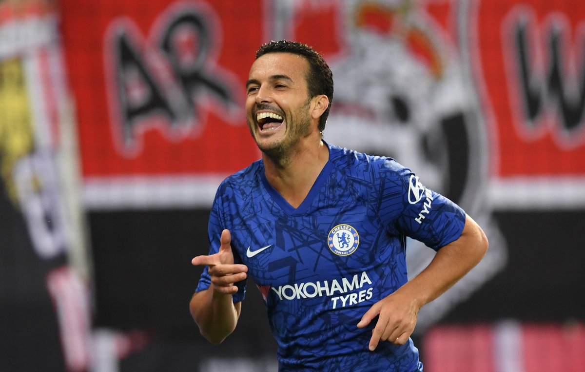 _Pedro17_'s tweet photo. ⚽️🔥 Another pre-season test completed and a goal to remember. We keep working! / Otro test de pretemporada superado y un gol para el recuerdo. Seguimos progresando! 💪🏻🔵 

@chelseafc #CFC #RBSCHE https://t.co/aSkNwUog37