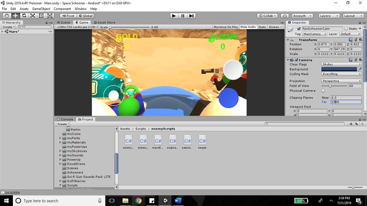 WallyOwi30's tweet image. Found out how to change the camera view distance in Unity it's just the near and/or far values on the camera. Using mine as the player's view but obv there are more uses.Tutorial in bio peeps & Happy Wednesday 🎉
····
#UnityDev #MadeWithUnity #unity3ddevelopers #unity3d #gamedev