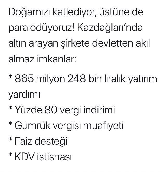 Bu Kanadalı maden şirketi #Kazdağları nda Altın bulmaya değil resmen Türkiye’ye “Kaz yolmaya” gelmiş!