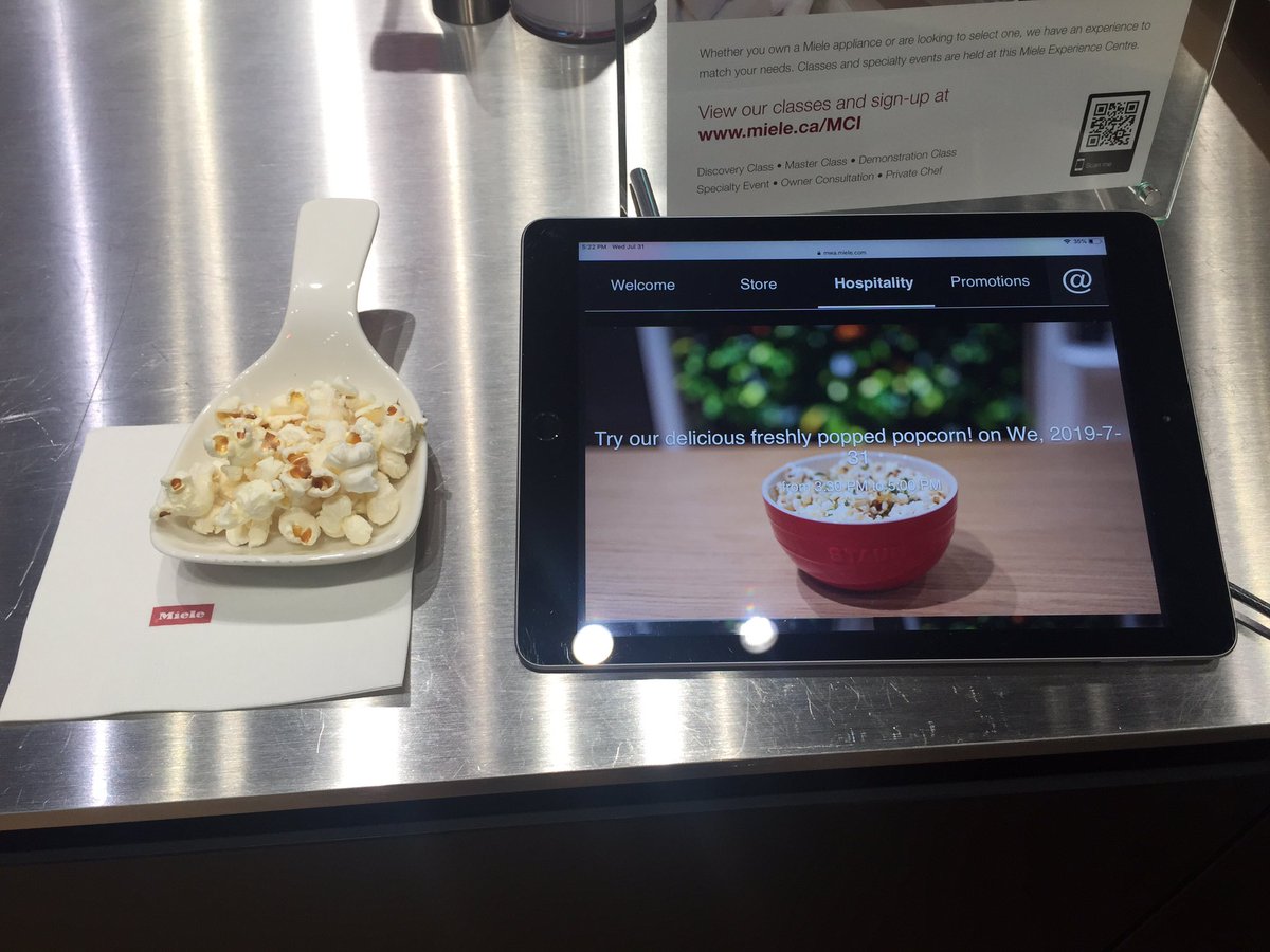Miele Canada Pa Twitter Miele Appliances First Hand With Chef