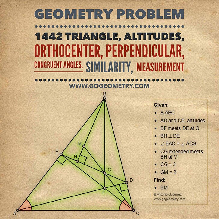 gogeometry's tweet image. #poster #Geometry Problem 1442
Triangle, Altitudes, #Orthocenter , Perpendicular, Congruent Angles, #Similarity , Measurement #math #problemsolving #iPad #Apps #typography gogeometry.com/school-college…