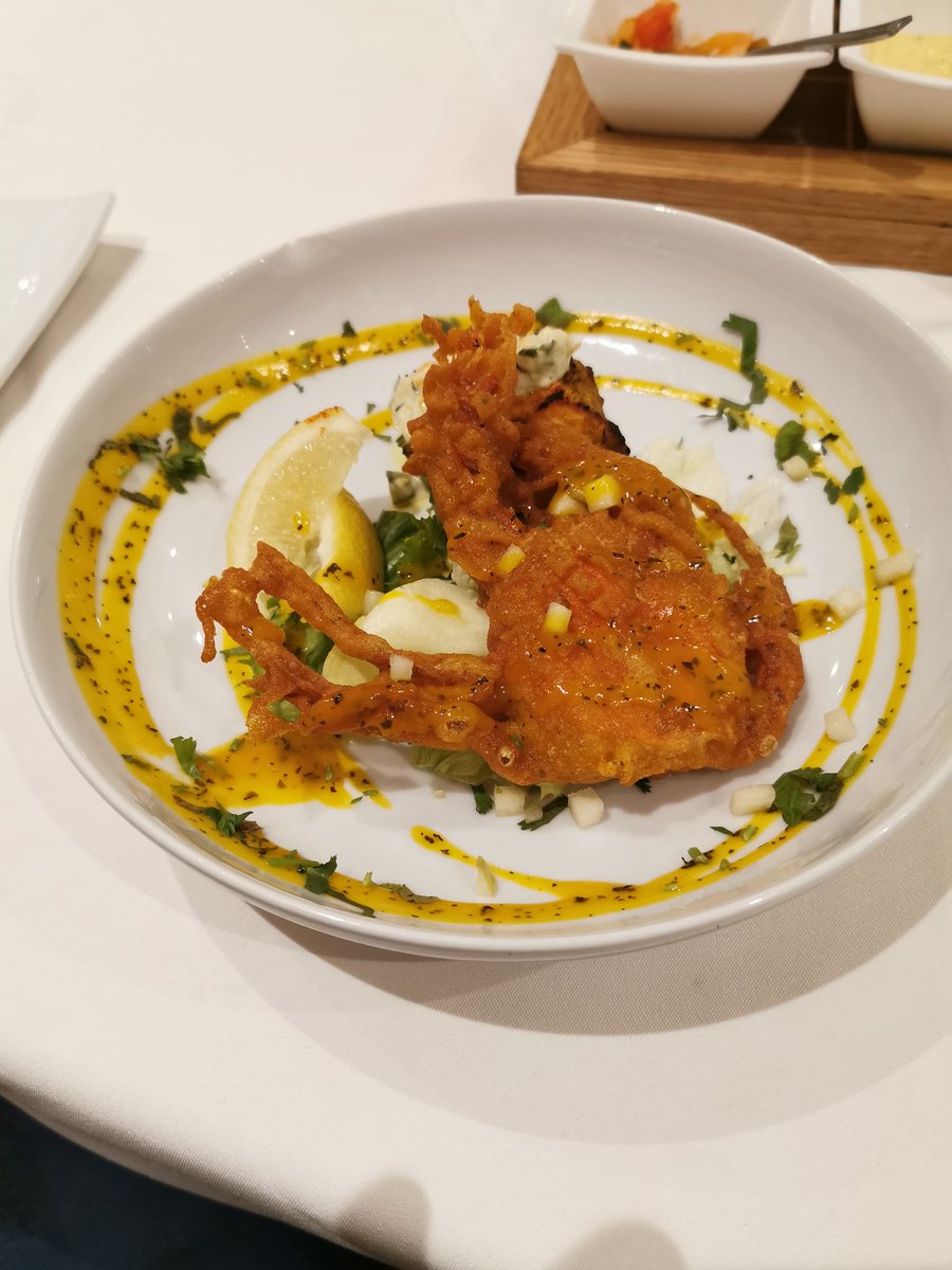 Can't beat an impromptu solo dining session... Especially when you treat yourself to soft shell crab and a duck curry <a href="/lilufinedining/">Lilu Fine Dining</a> pretty much licked the plate clean!