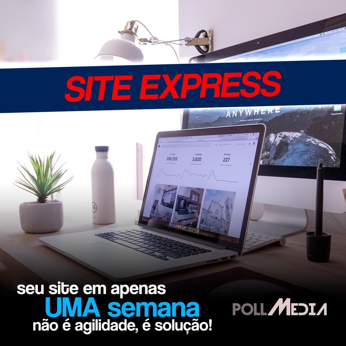 pollmedia's tweet image. SITE EXPRESS

Seu site em apenas UMA semana, parece mentira, mas é agilidade e solução.

#SejaPollMedia