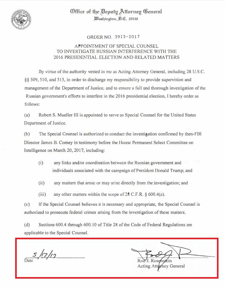 Republican lawmakers should be asking about Rosenstein aide DAAG Tashina Gauhar.Did Rosenstein order Tashina to write a 5/16/17 memo about a 5/8/17 meeting on the firing of Comey? Mueller appointed on 5/17/17 - the day after Tashina's "obstruction memo"