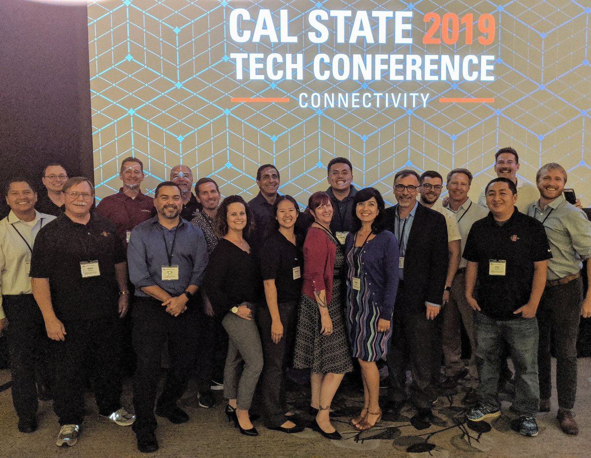 sdsuITS's tweet photo. This week the @SDSU IT Division is representing #SDSU at #CalStateTech, which is being held San Diego this year. All 23 @calstate campuses are in attendance. #theCSU #whyCSU #whySDSU #whereiwednesday https://t.co/dEzj68vkGU