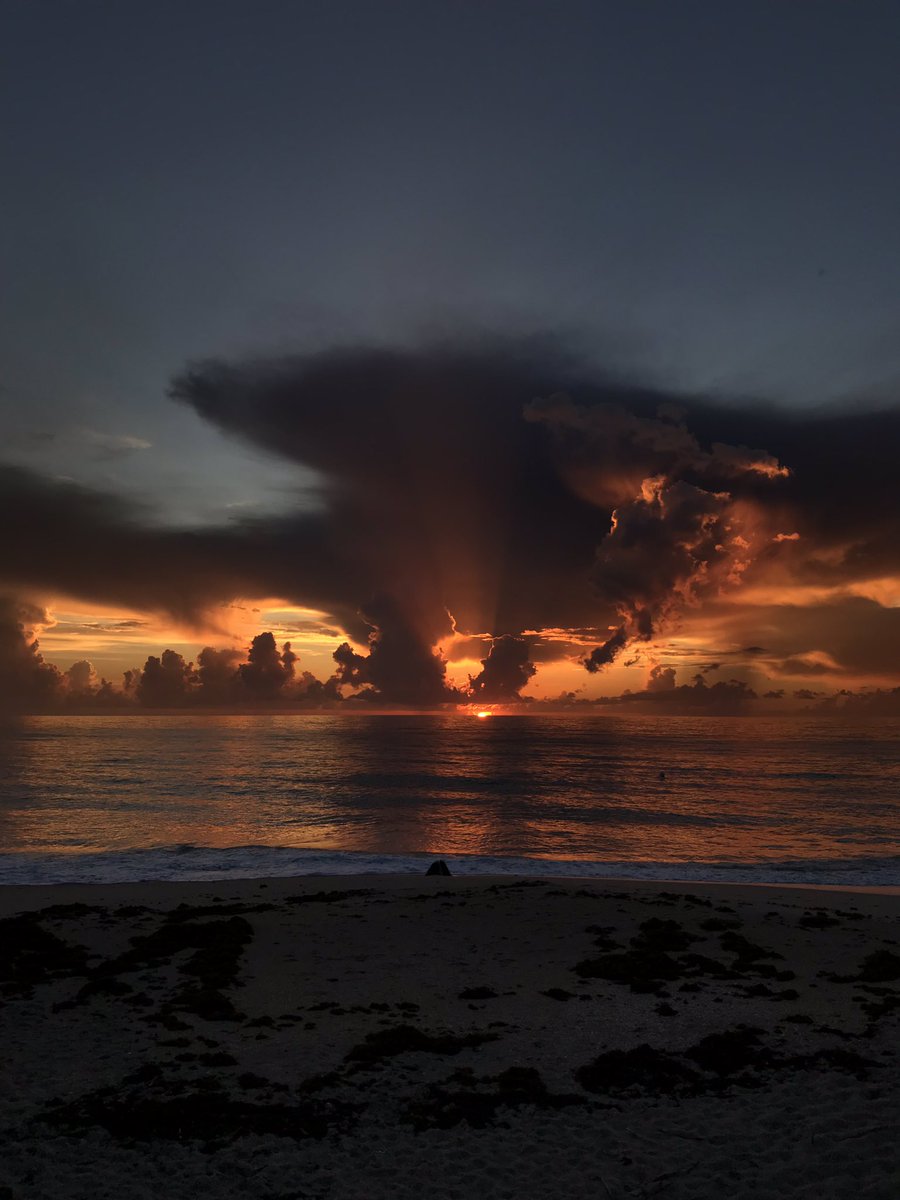 East coast sunrise. That’s it’s, that’s the tweet