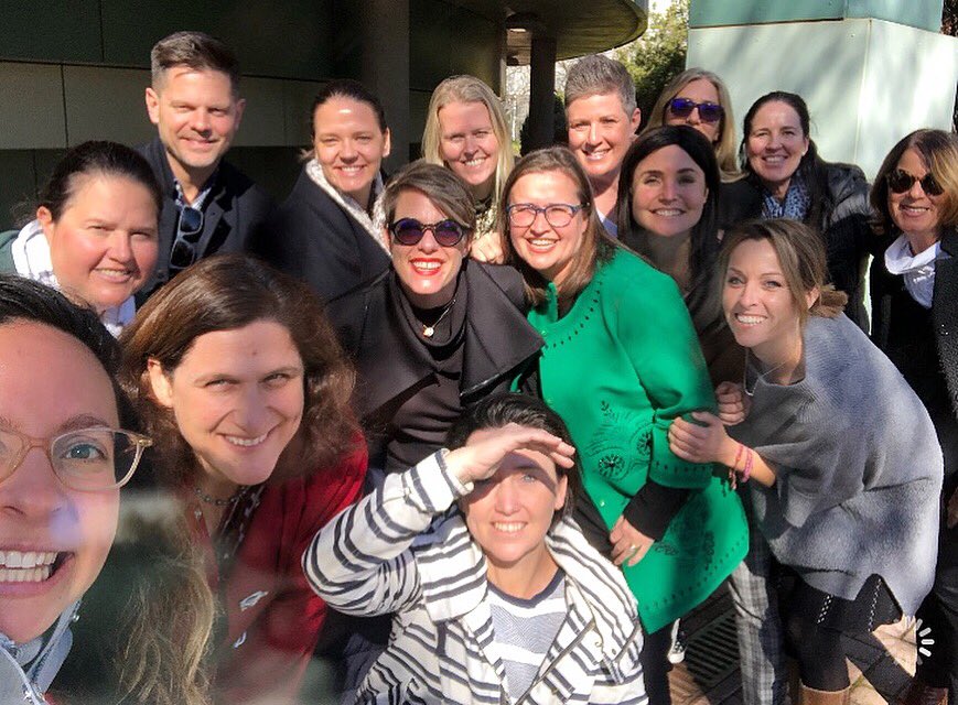 SamJaneLane's tweet photo. Sisters on @sportaustralia -@theAIS Executive Talent Program, and our wonder facilitators. 

Thought we couldn’t be more inspired about systemic change for gender equity in sport. 
Then Federal Sex Discrimination Commissioner Kate Jenkins visited. 
MORE 📕 https://t.co/y404wq6HfF https://t.co/Kjw6y1QHjO