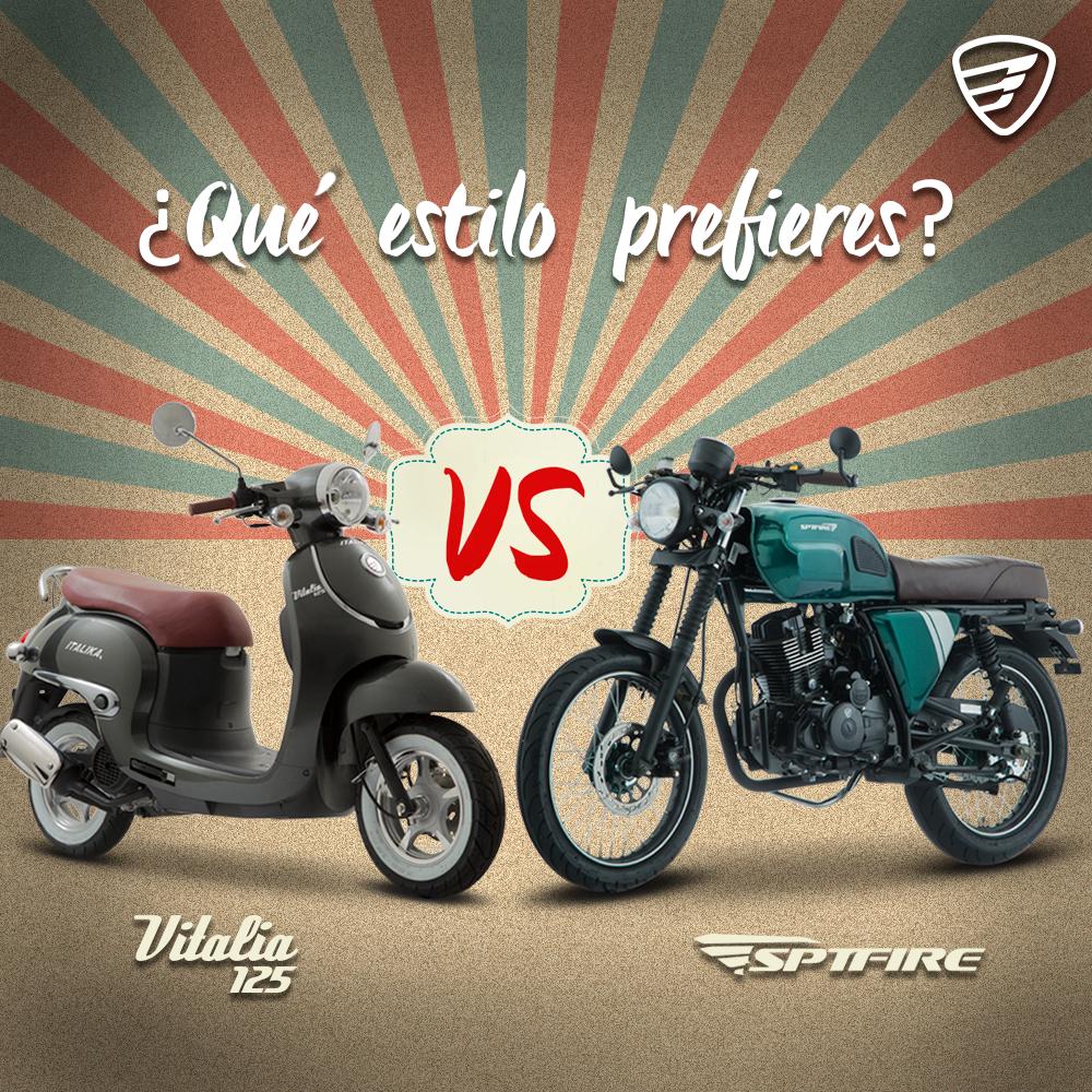 ItalikaOficial's tweet photo. ¡Piloto! 
#Vitalia125 o #SPTFire, ¿con qué clásico te quedas? 😏👉 https://t.co/Px3zyTkNcX
