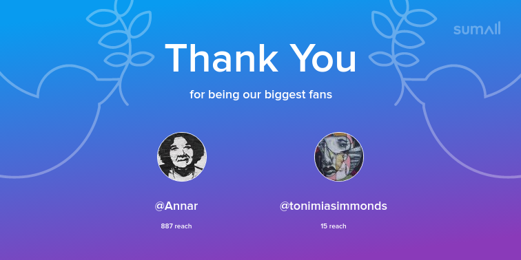 lightwellstudio's tweet photo. Our biggest fans this week: Annar, tonimiasimmonds. Thank you! via https://t.co/RYBURT526n https://t.co/vsqvBMjM41