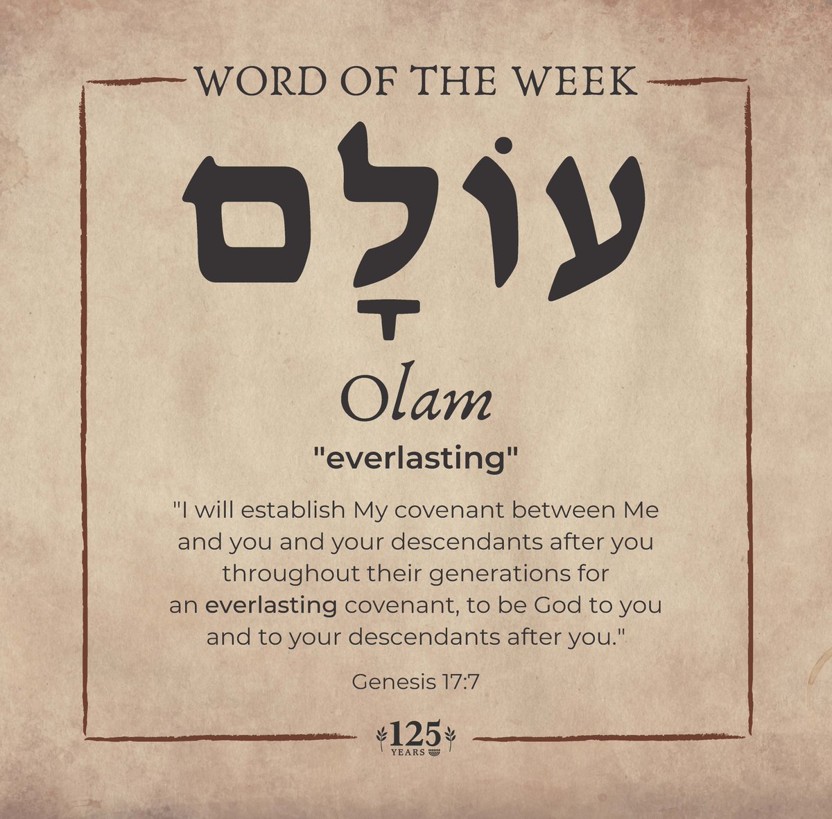 What Is the Meaning of the Word 'Olam'? - The Jewish Link