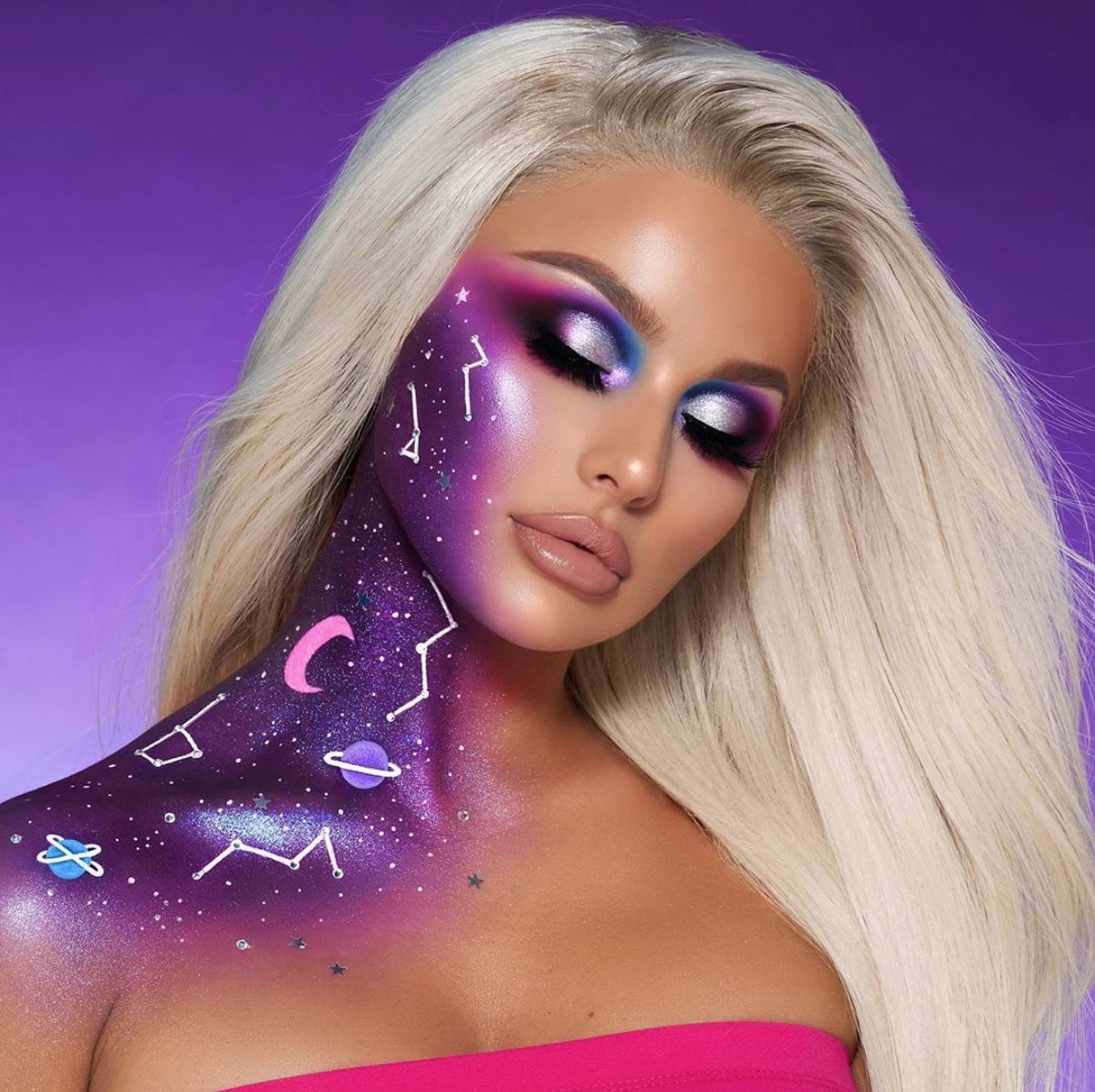The Space Makeup Trend Taking Over Instagram