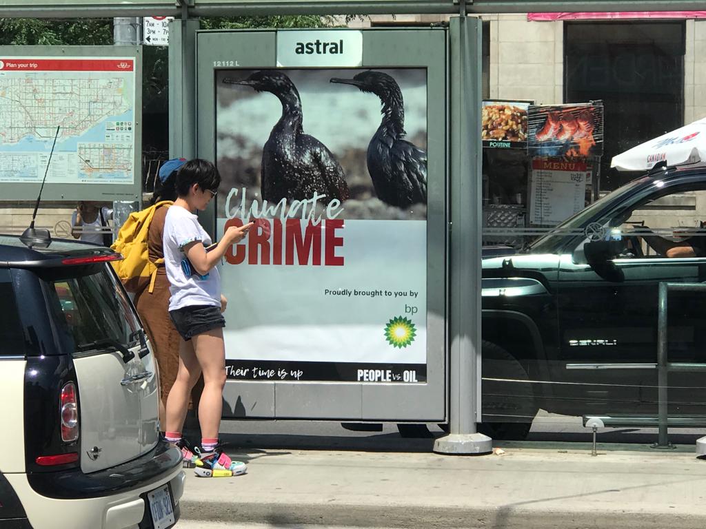 ThisIsRommelB's tweet photo. Big oil companies have caused 70% of world's climate emissions. @GreenpeaceCA @greenpeaceQC #JamOil https://t.co/qWuQcwUf7E