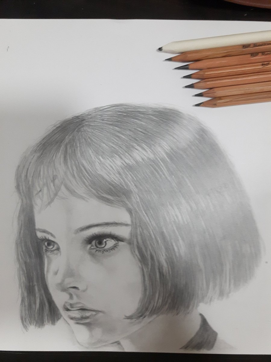 大糞絵師 Pa Twitter 完成だわ 鉛筆画 デッサン Pencilart マチルダボブ Portrait Sketch ナタリーポートマン レオン 大糞絵師 Pa Twitter 完成だわ 鉛筆画 デッサン Pencilart マチルダボブ Portrait Sketch ナタリーポートマン レオン
