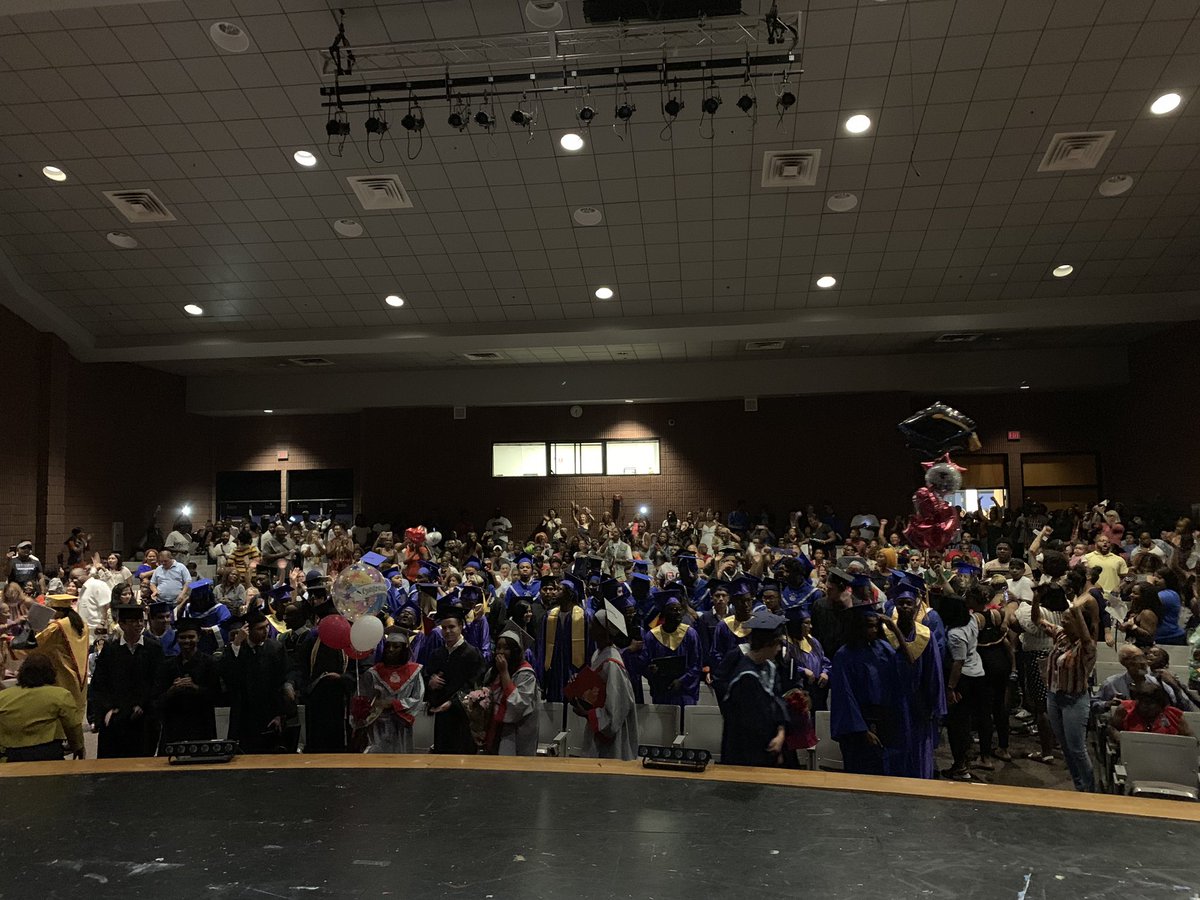 A special thanks to all our team members and parents who helped these young men and women earn a genuine high school diploma tonight. #FCSrising #persistencepays Congrats graduates!