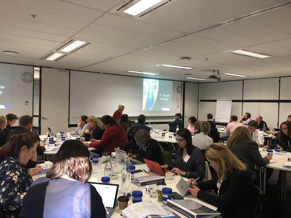 KarenMaraga's tweet photo. Student-centered leadership with @RobinsonViviane,  a fabulous day of learning for participants in Cohort 3 as they begin the @NSWSLI Aspiring Principals Leadership Program. https://t.co/swOxTiPs6W