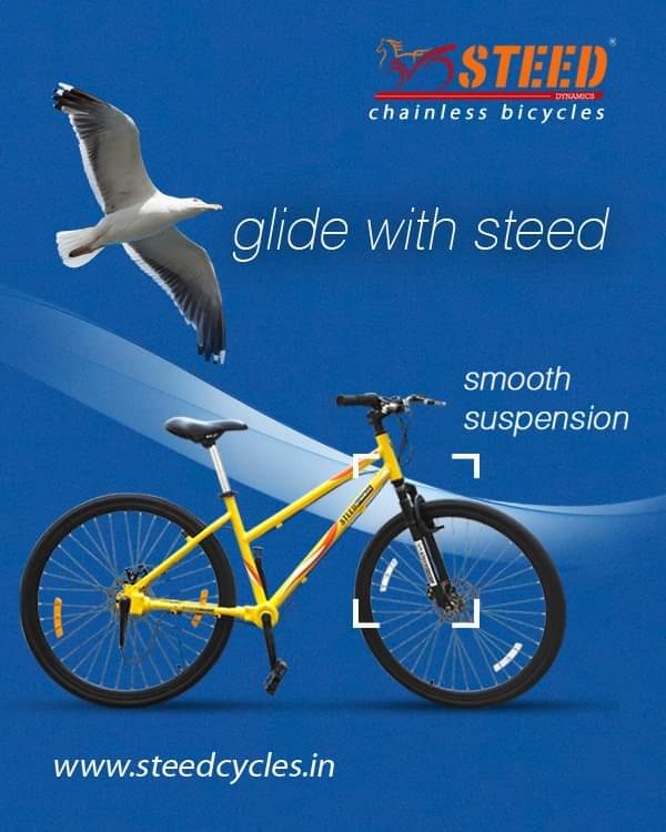 SteedChainless's tweet photo. Glide with steed!
Smooth suspension!
Steed Dynamics Chainless Bicycles!
https://t.co/V5aSXBdzL7
#ChainlessCycles #SteedDynamicsChainlessCycles #GetFit #Cycling #FitLife #Fitness #Sophisticated #Chainless #Glide #Smooth https://t.co/gjPHR7JtrW