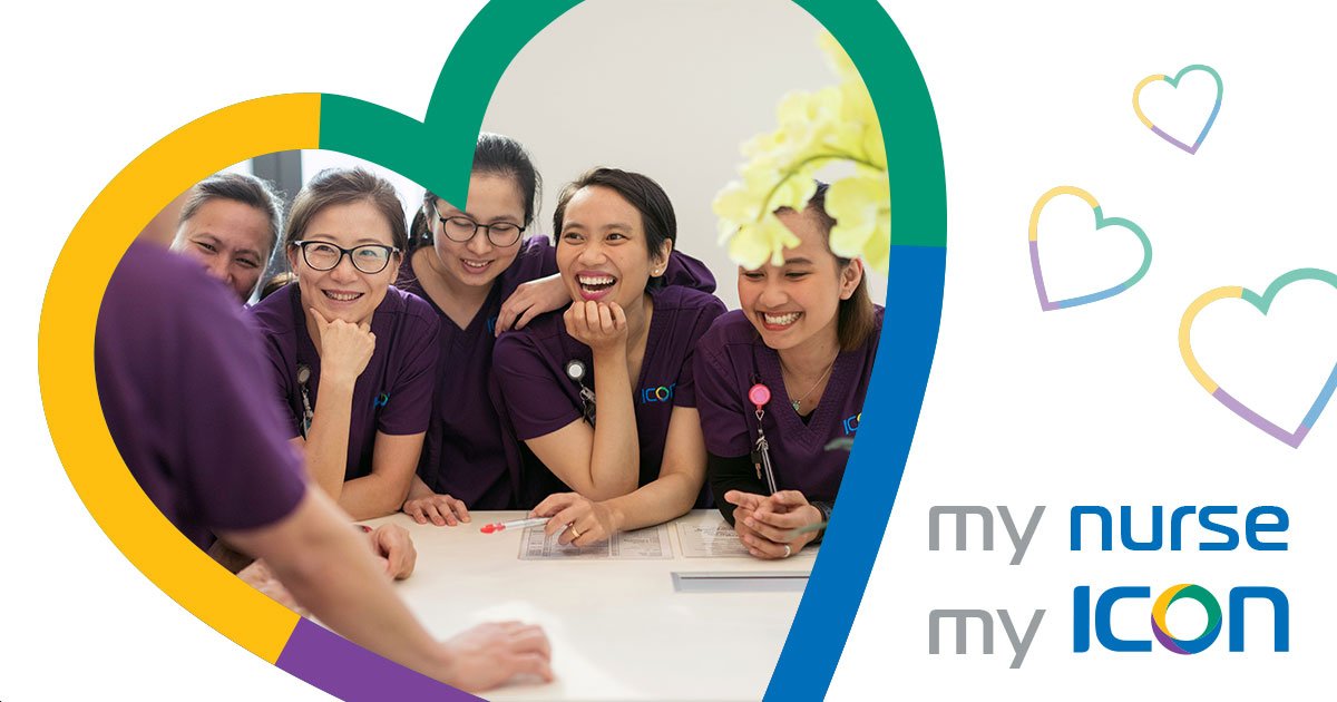 Happy National Nurses Day to our iconic nurses who care for and support our patients and doctors daily in our Singapore centres.#MyNurseMyIcon