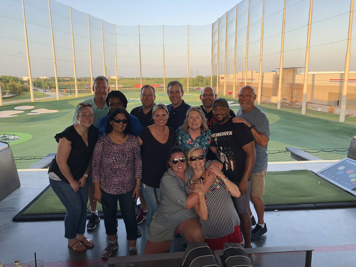 Clear_LakeHS's tweet photo. First ever Administrators’ Competition at TopGolf- Springs 60  Lake 106! Falcons leading the way! Go Lake! https://t.co/mYJi6iVBd8