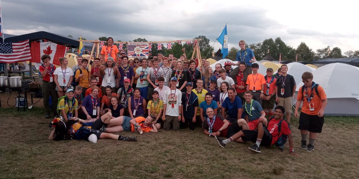 NorthYorkDurham's tweet photo. Photo of the day. Awesome evening.π #Unit33 #Troop431 #friends #ScoutJamboree https://t.co/W9huG07LaJ