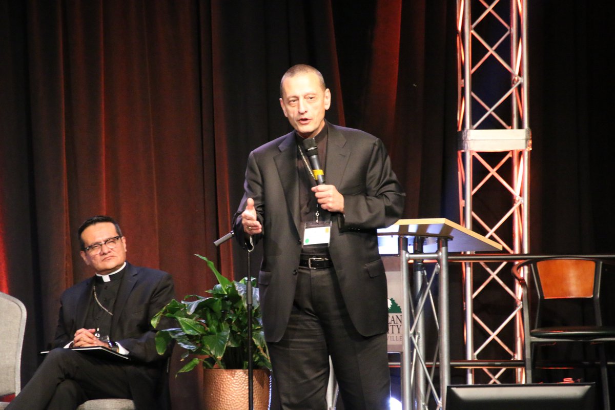 NationalDialogu's tweet image. @BishopCaggiano wraps up with three questions 1. How patient will we be walking this walk, doing it God&apos;s way? 2. Are we willing to walk this together until the end? 3. How comfortable are we with surprises? #nationaldialogue #VoiceandVision