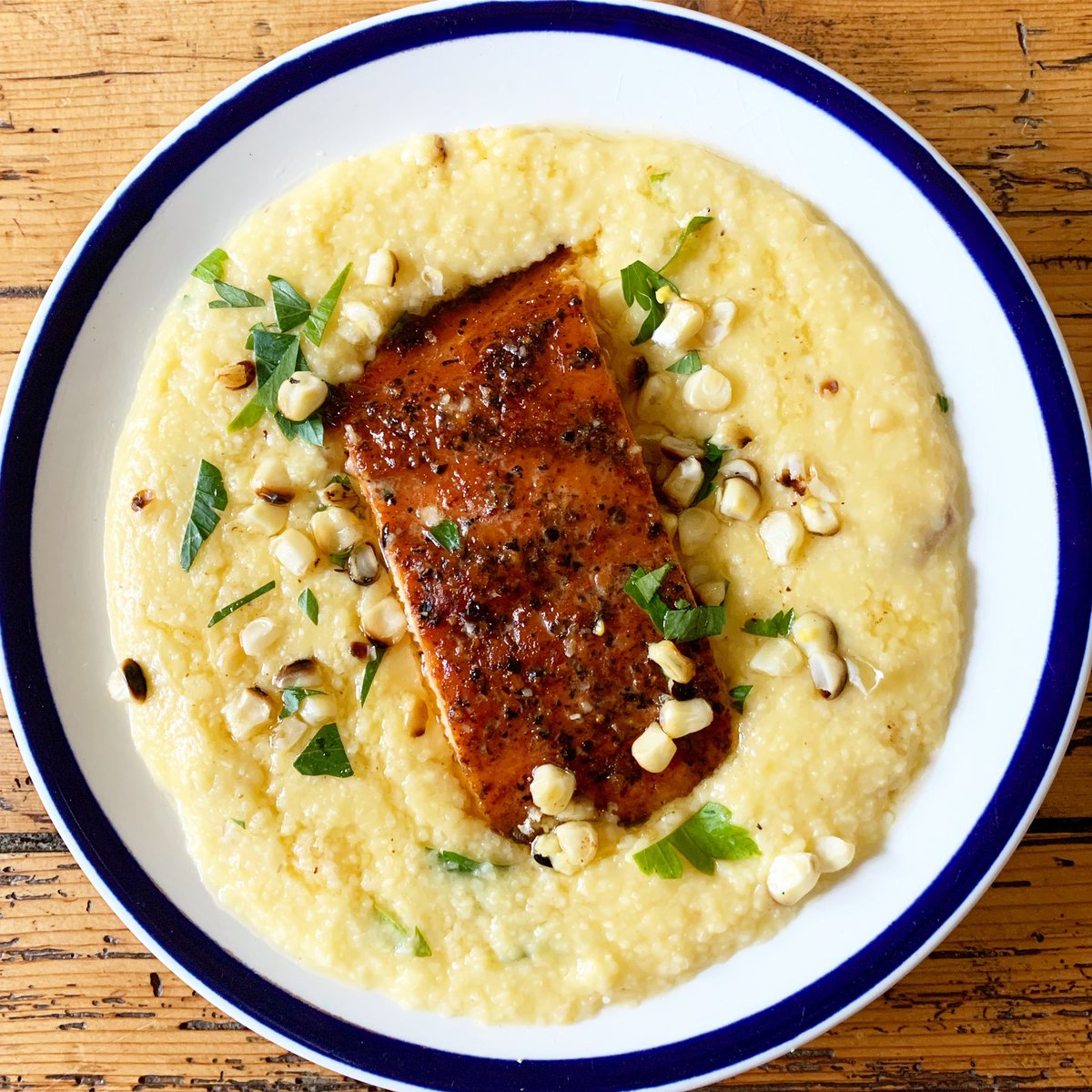 EATER30A's tweet photo. The most amazing Cedar Bay Grilled Salmon over Gouda Cheese Grits with Charred Summer Corn &amp; Brown Butter!!! Talk about good! &amp;
@cedar_bay #tookthechallenge #cedarbaygrilling #cedarbaysalmon #cedarbayrecipechallenge #30Aeats #30A #Publix https://t.co/4SI0BoJtj2