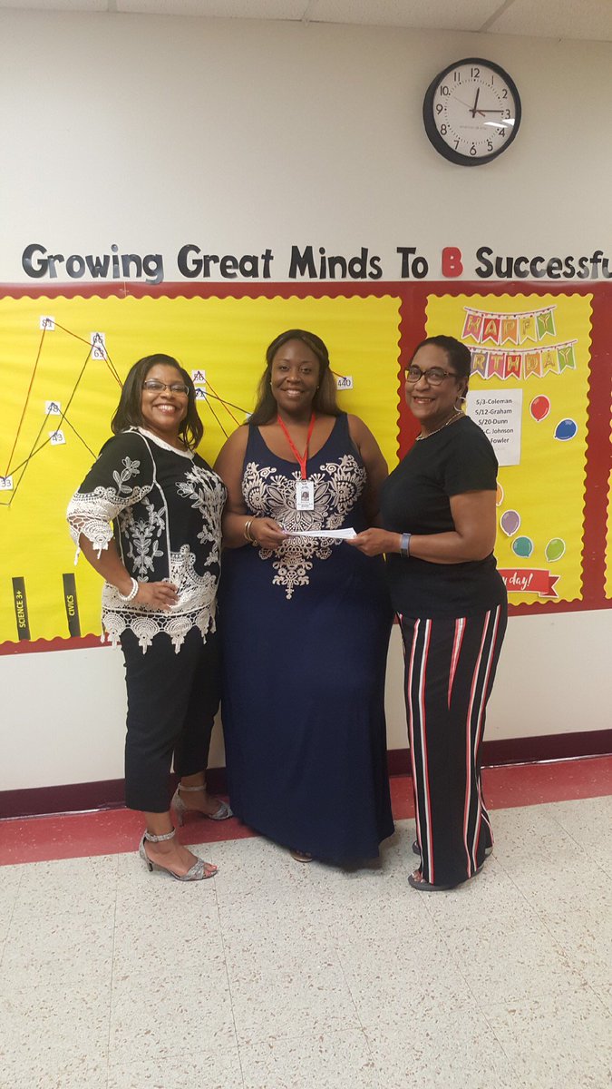 JebMiddle's tweet photo. The Florida Association of School Psychologists Children Services Fund stopped by today to provide a stipend to Mrs. Baker to assist the students that home was burned a couple weeks ago. Thank you again Mrs. Baker!!! #JEBStrong #RaidersAtWork #Family @millinersmith https://t.co/9JjxmI4Xe0