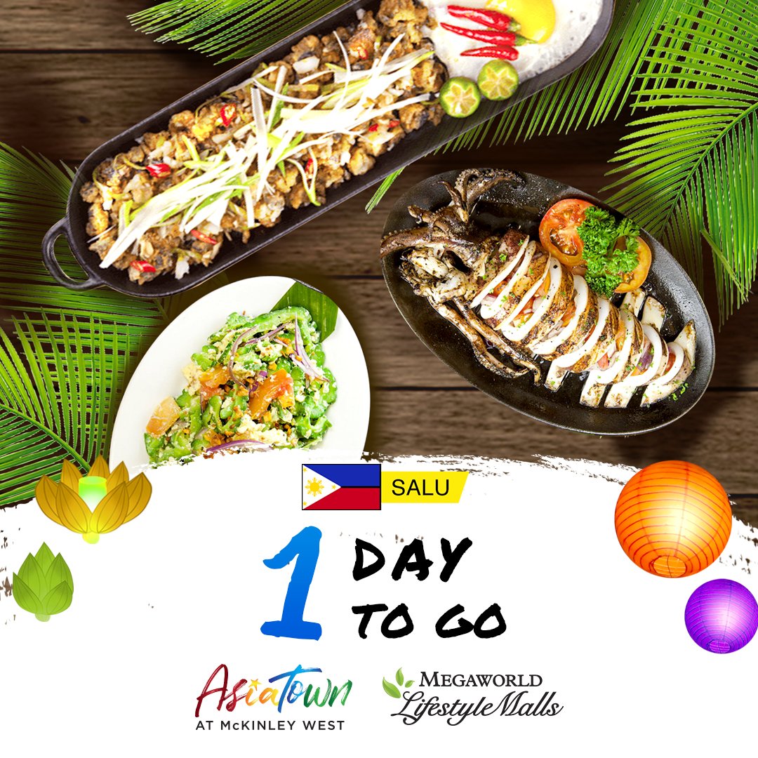 #AsiaTown at #McKinleyWest officially opens tomorrow! Who's excited for a great selection of Asian treats and flavors? See you there!

#MegaworldLifestyleMalls