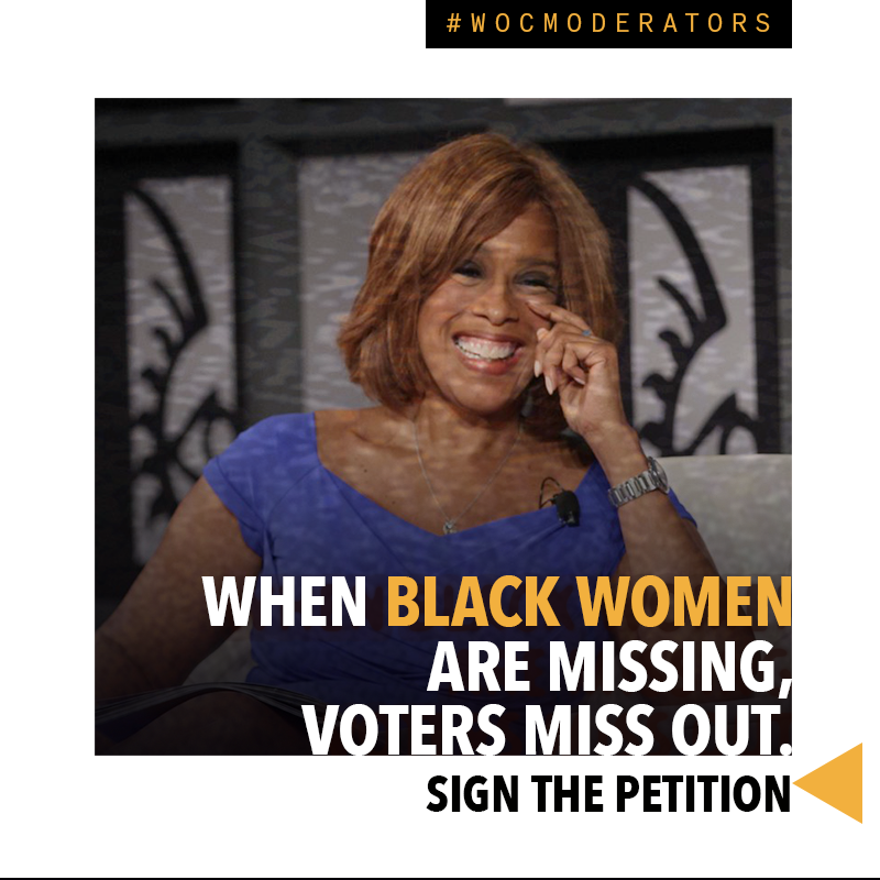 HigherHeightPAC's tweet photo. Flint. Asthma. Maternal health and infant mortality. Paid leave. Equal pay. Living wages. SNAP. WIC. Safety at work. Who moderates matters. Sign the petition so future debates include women of color. #WOCmoderators https://t.co/6nTnjn5b1W #BlackWomenLead https://t.co/QOaTJyGt7g