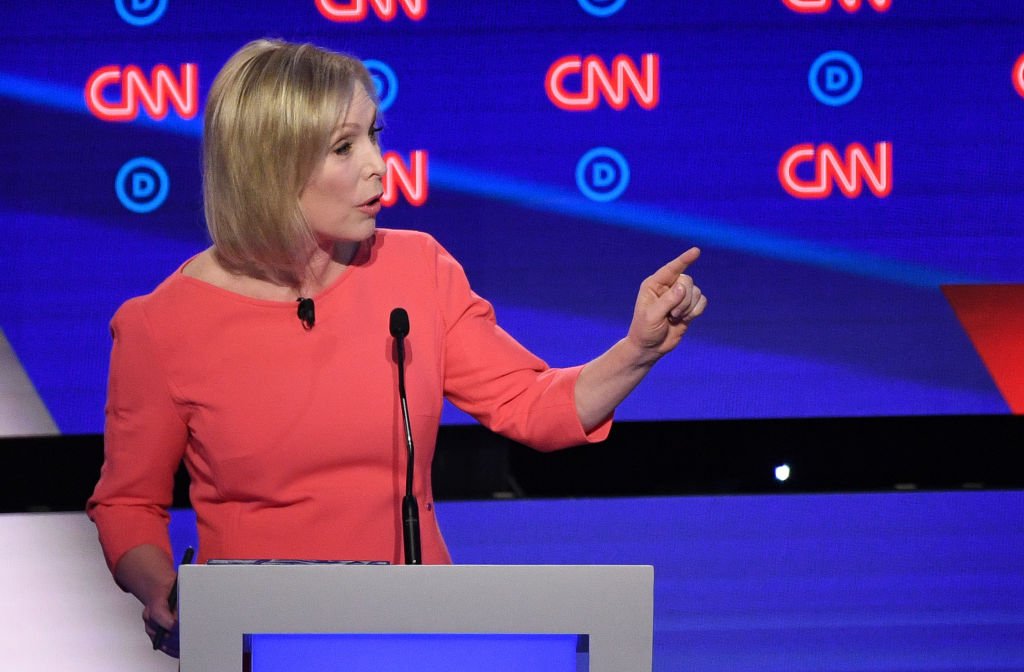 business's tweet photo. .@SenGillibrand says the first thing she'll do as president is "Clorox the Oval Office" 

#DemDebate https://t.co/ytvu4g2uAd https://t.co/zcO6f9hsH2