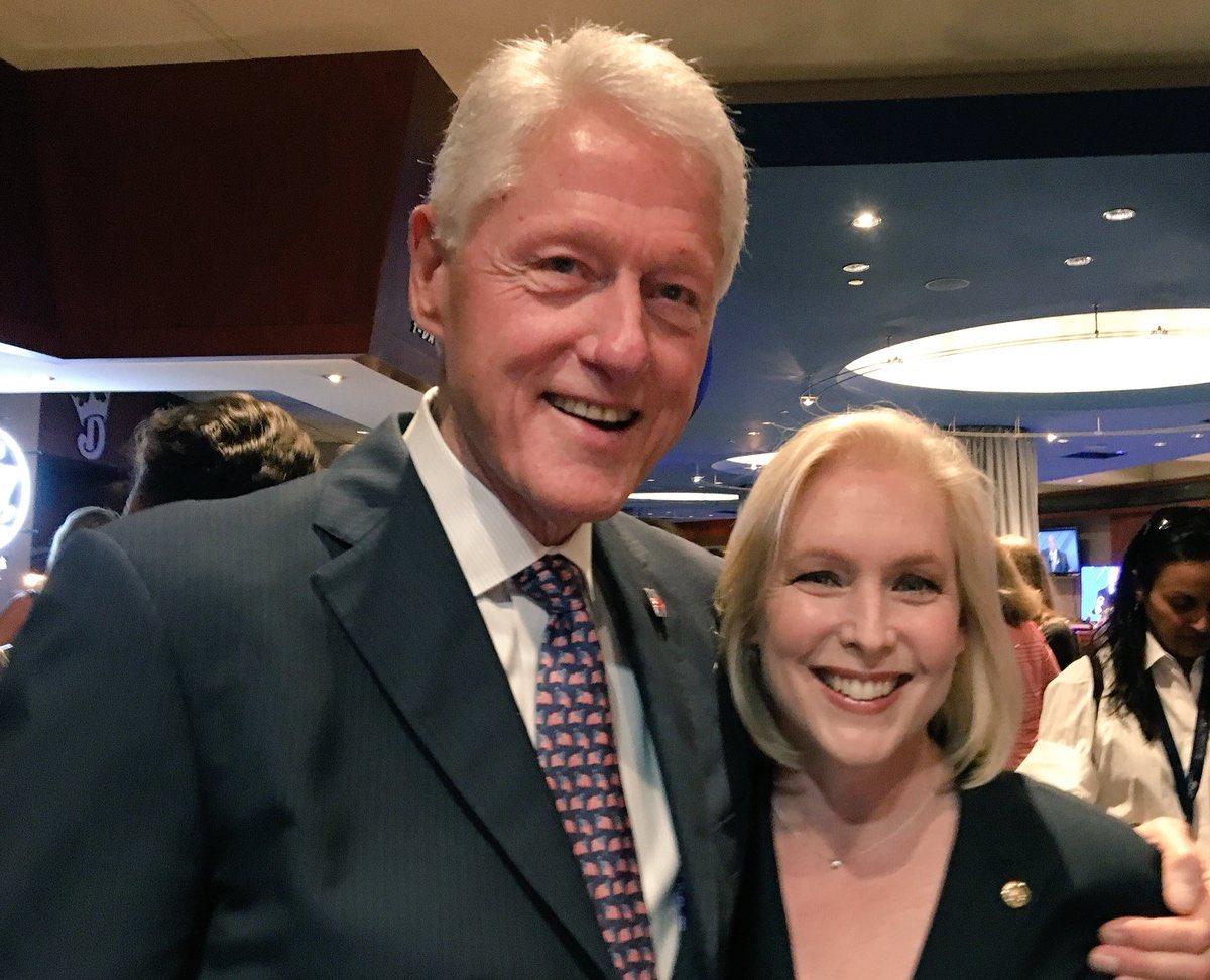 AsheSchow's tweet image. Kirsten Gillibrand: “The first thing I would do is Clorox the Oval Office.”

Also Gillibrand: