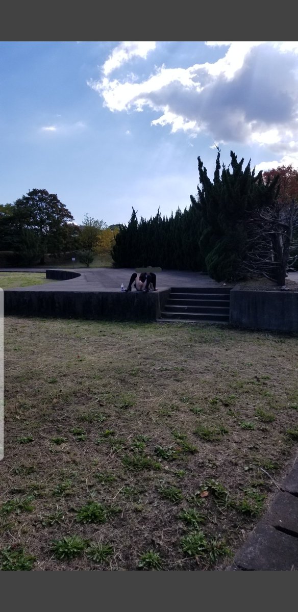 #野外露出 が最高にしやすいお気に入りの場所。ぜひ同じ様に野外が好きな方で集まりたいですね（笑）