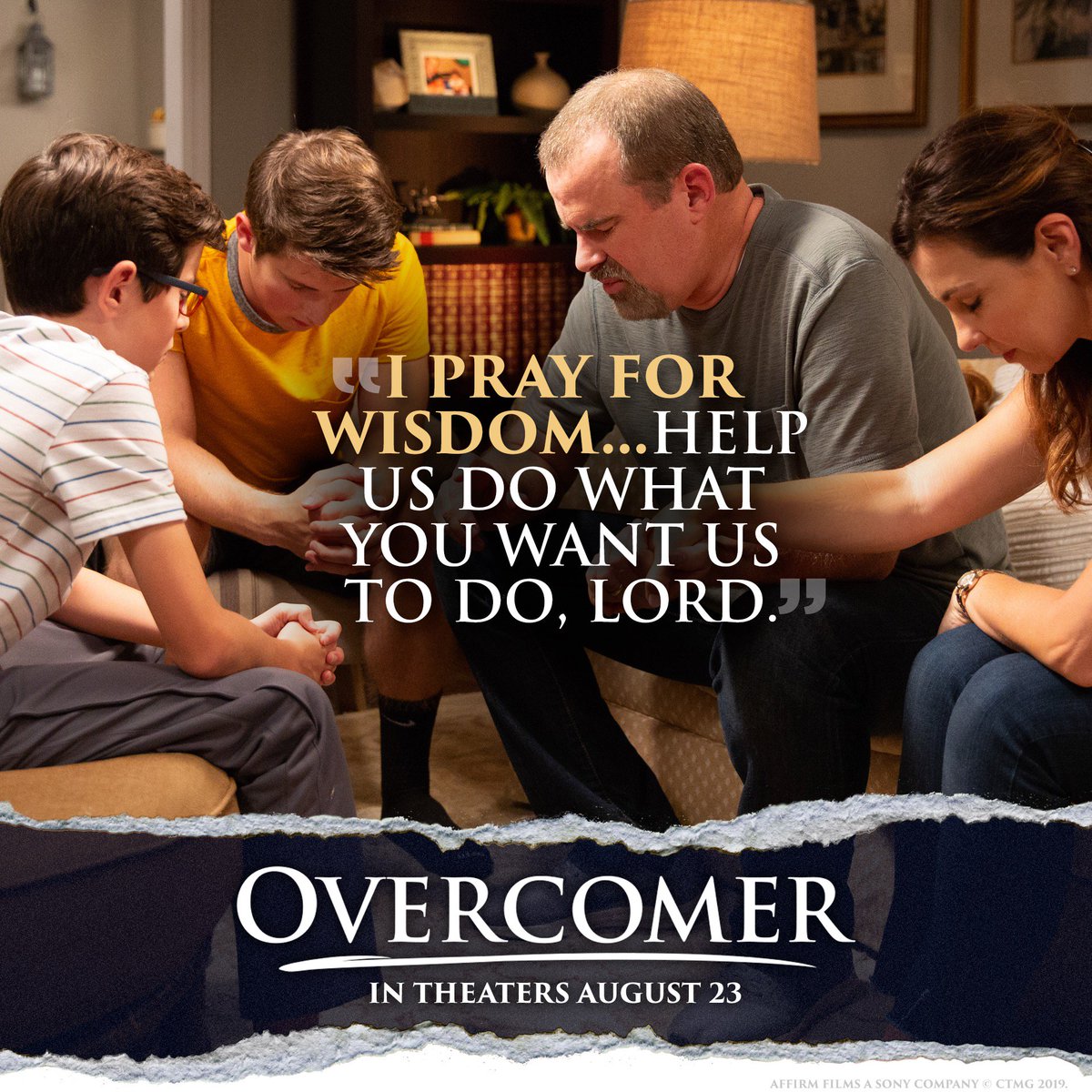 womenoffaith's tweet photo. OVERCOMER IS IN THEATERS NOW!  #OVERCOMERmovie https://t.co/JSlGhi5QNC