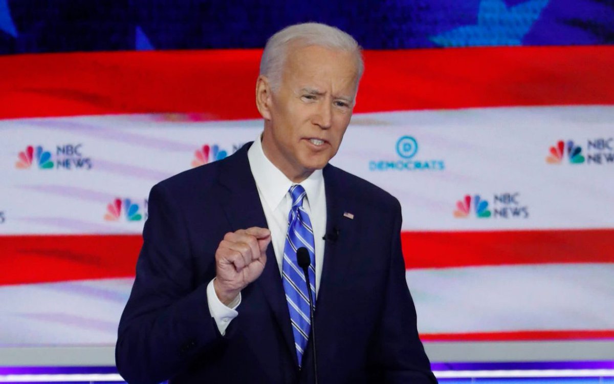 Phrygian_Cap's tweet photo. Biden drinking game:

1. If he says "malarkey," drink.
2. If he says "but, here's the deal," drink.
3. If he abruptly stops when out of time, drink twice.
4. If he says Obama--and he will--drink twice.
5. If he gets the nomination, drink 'til you pass out. #DemocraticDebate2020 https://t.co/nSPpjsyetq
