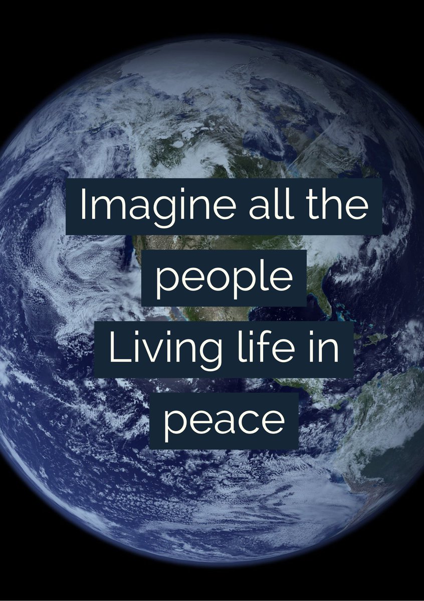 Thanks for this sweet thought, John Lennon. #reallybeyou #imagine