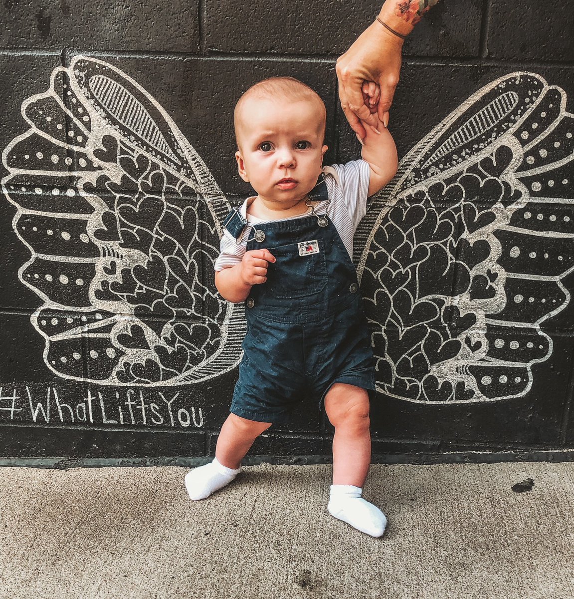 Jaxtons first trip to Nashville was last weekend 💛🦋 #whatliftsyou