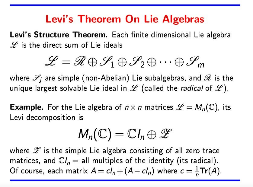 Introducir 34+ imagen levi’s theorem