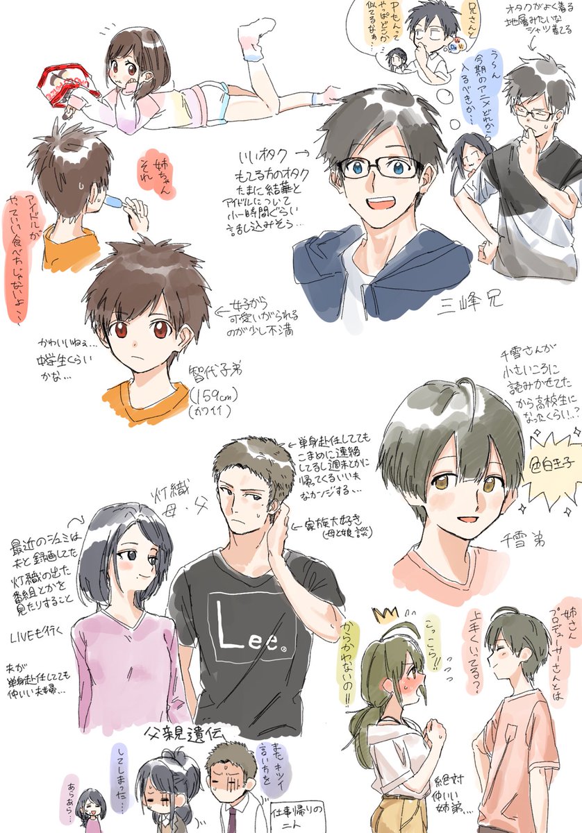 アイドルの…家族…家族… 