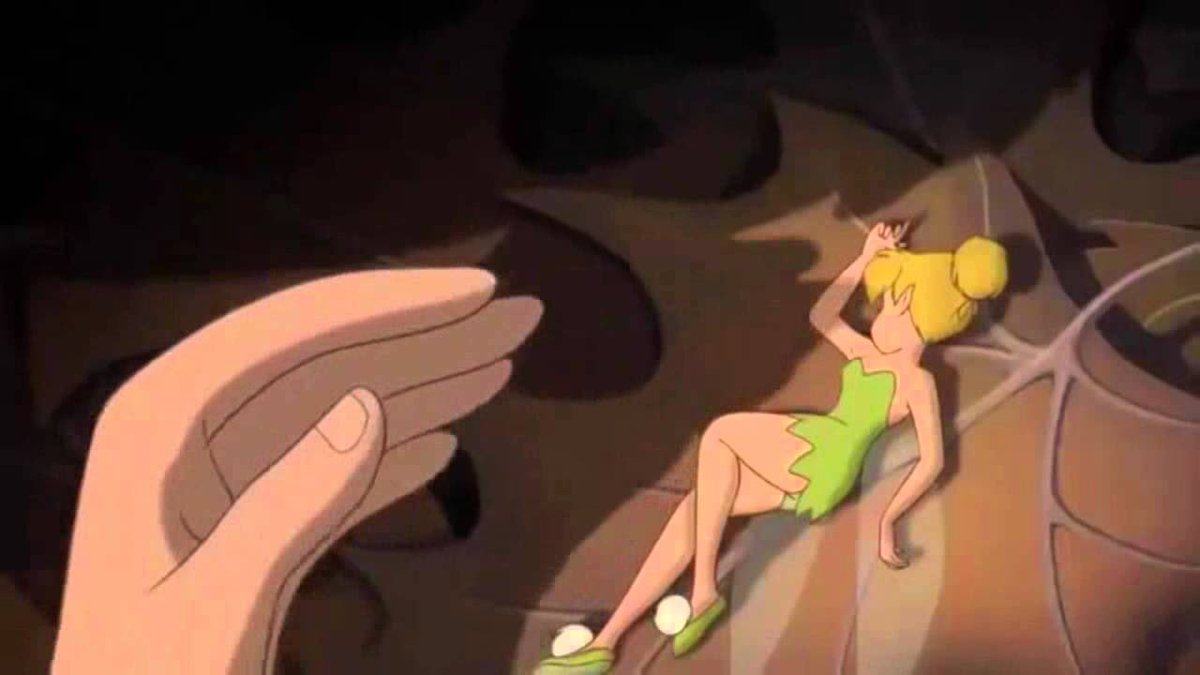idk on Twitter: "current mood: tinkerbell dying from lack of attention… "