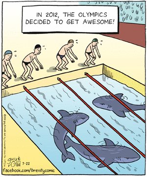 jimwharton's tweet image. Awesome always involves sharks. #SharkWeek #Capsized

(c) Guy and Rodd