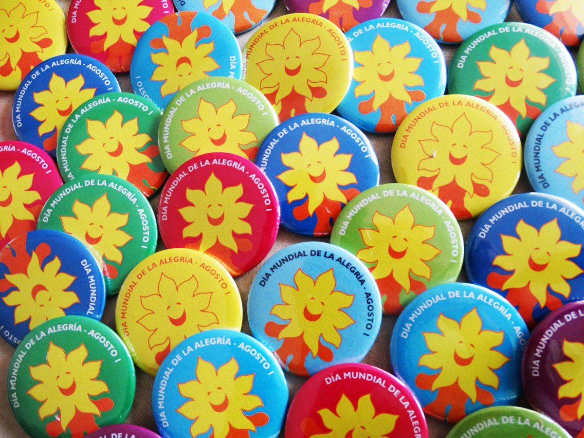#Mañana 1 de agosto es el #DíaMundialdelaAlegría 👏👏👏